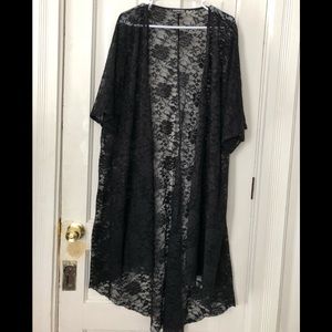 Lace kimono